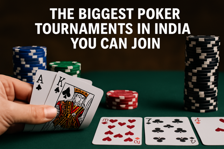 The Biggest Poker Tournaments in India You Can Join