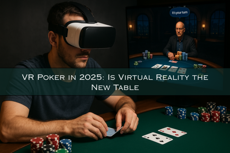 VR Poker in 2025: Is Virtual Reality the New Table