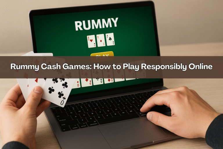 Rummy Cash Games: How to Play Responsibly Online