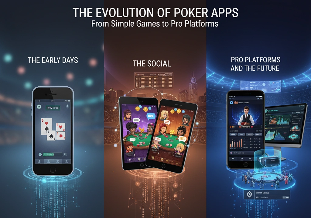 The Evolution of Poker Apps - Games to Pro Platforms