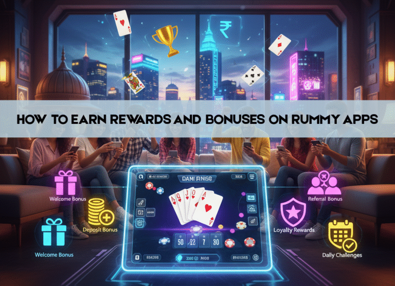 How to Earn Rewards and Bonuses on Rummy Apps