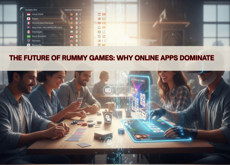 The Future of Rummy Games: Why Online Apps Dominate