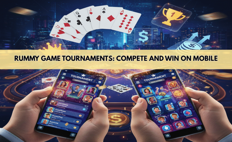 Rummy Game Tournaments: Compete and Win on Mobile