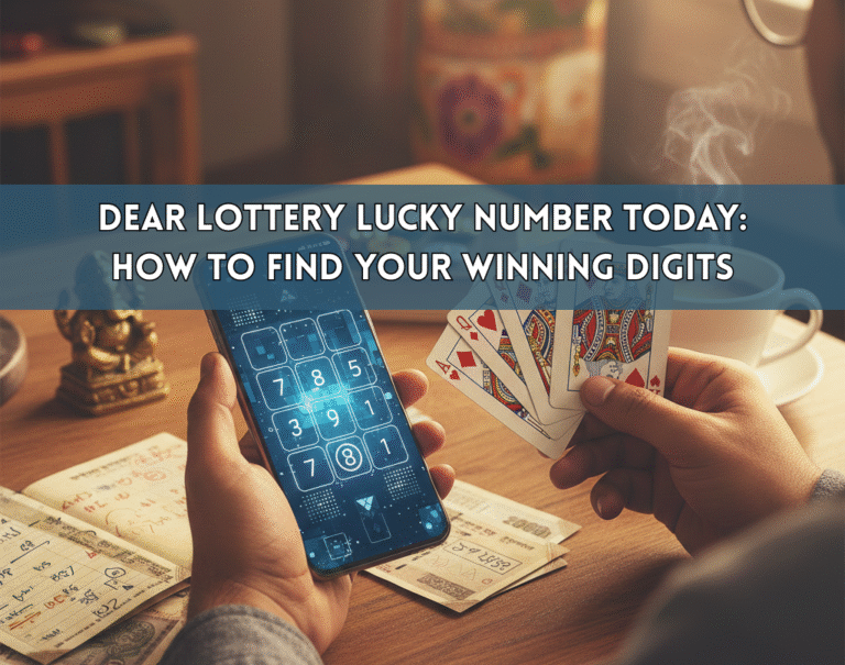 Dear Lottery Lucky Number Today – How to Find Your Winning Digits
