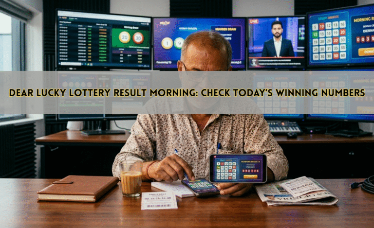 Dear Lucky Lottery Result Morning: Check Today’s Winning Numbers