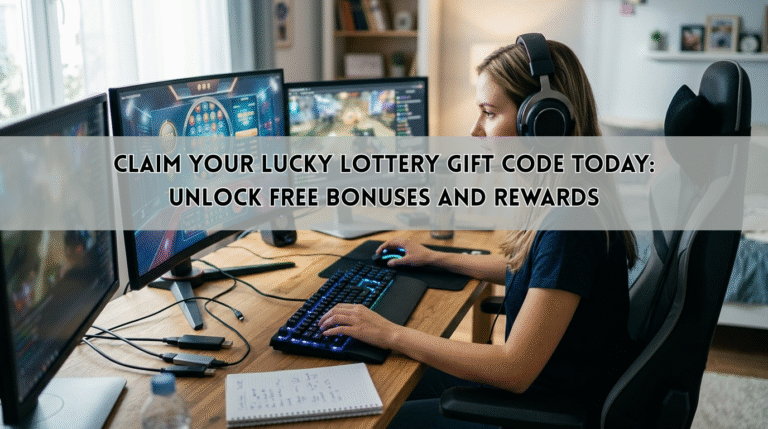 Claim Your Lucky Lottery Gift Code Today: Unlock Free Bonuses and Rewards